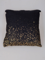 Декоративная подушка изо льна Звездное небо