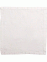 Умягченная салфетка квадратная цвет Белый