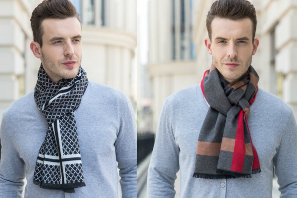 Модные шарфы для мужчин: тенденции весны 2022 года