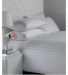 Комплект постельного белья SELENA Hotel collection (страйп–сатин, 100% хлопок)