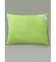 Подушка SELENA Crinkle line 50x70 см, Искусственный лебяжий пух, Зеленый