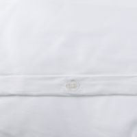 Комплект постельного белья без простыни из египетского хлопка essential, белый, полутороспальный