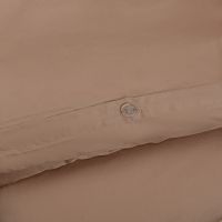 Комплект постельного белья из египетского хлопка essential, бежевый, евро размер