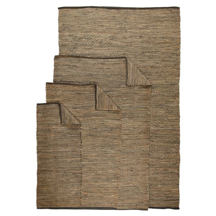 Ковер из джута с орнаментом Зигзаг из коллекции ethnic, 70х160 см