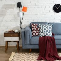 Чехол для подушки traffic, бордового цвета cuts&pieces, 45х45 см