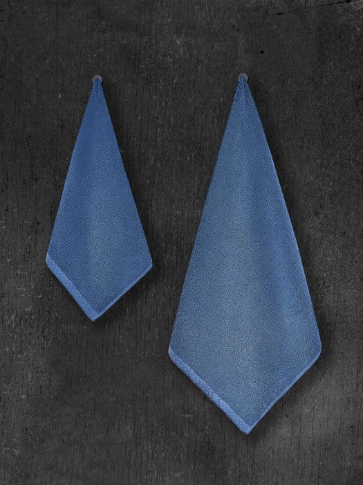 Diamond (синее) 70х140 Полотенце Махровое
