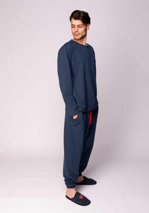 Дамиан (синяя) XL Пижама Мужская