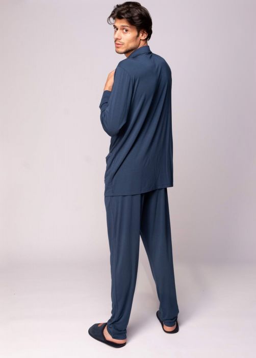 Адам (синяя) XL Пижама Мужская